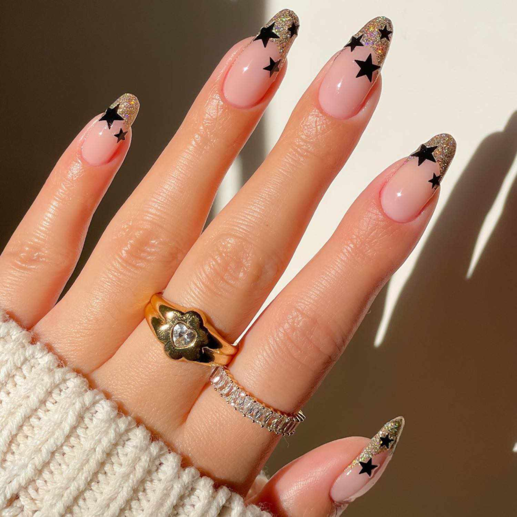 star nails design