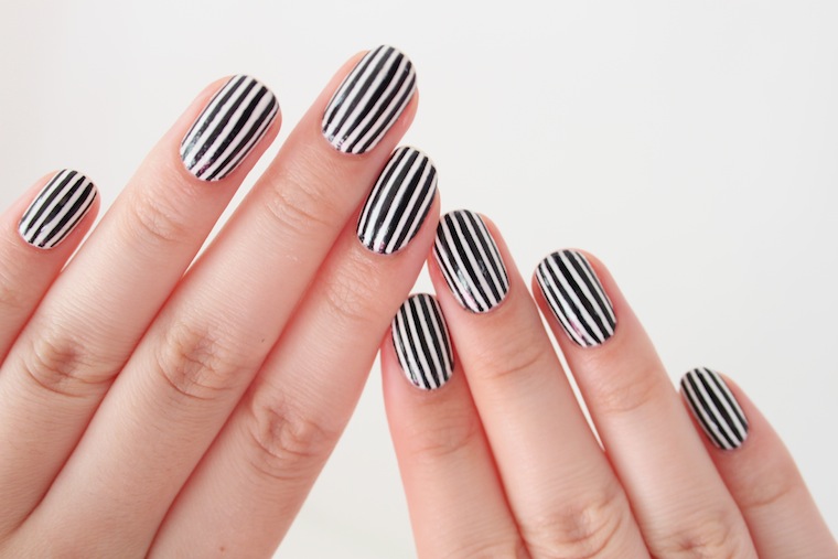 Striped Nails