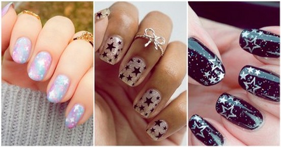 star nails shape